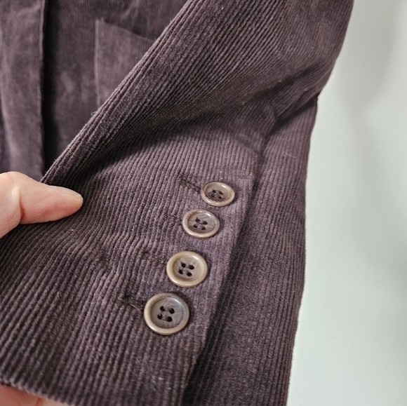 Corduroy brown  blazer by Jacod size 7/8 - Picture 2 of 7
